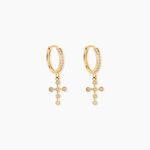 Cr&eacute;oles Royle Or Jaune Oxyde De Zirconium - Cr&eacute;oles Femme | Marc Orian