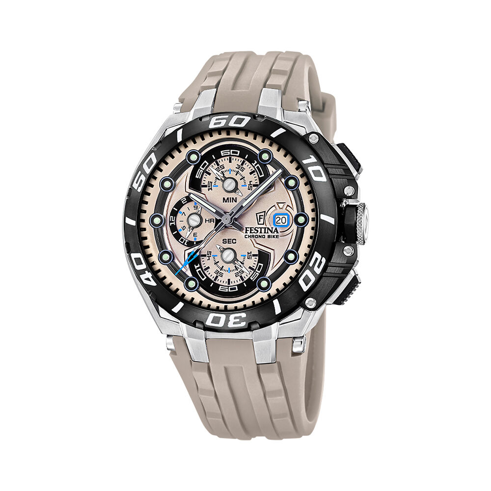 Montre Festina Chrono Bike 6 Beige - Montres &eacute;tanches Homme | Marc Orian