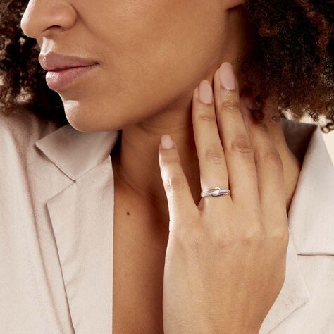 Bague Solena Or Blanc Diamant - Bagues Femme | Marc Orian