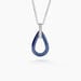 Collier Peer Argent Blanc Oxyde De Zirconium - Colliers avec pierres Femme | Marc Orian