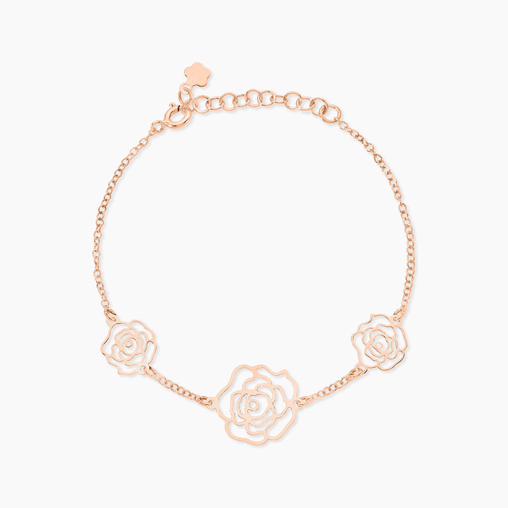 Bracelet Margotte Argent Rose - Bracelets fantaisie Femme | Marc Orian