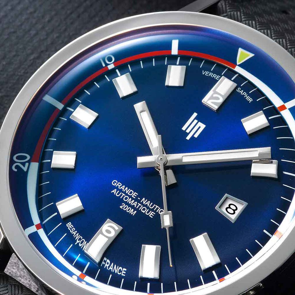 Montre Lip Nautic-ski Bleu - Montres automatique Homme | Marc Orian