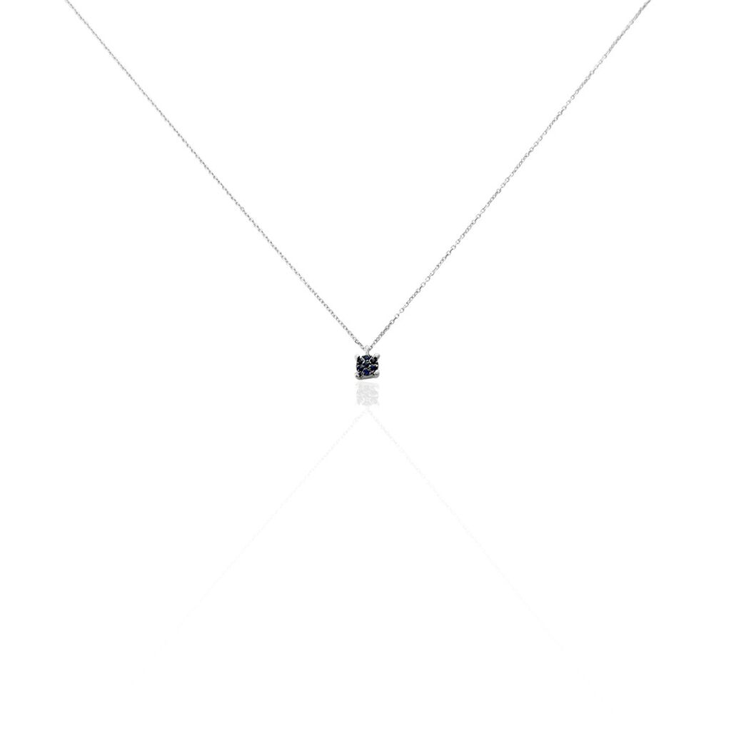Collier Kate Or Blanc Saphir - Colliers avec pierres Femme | Marc Orian
