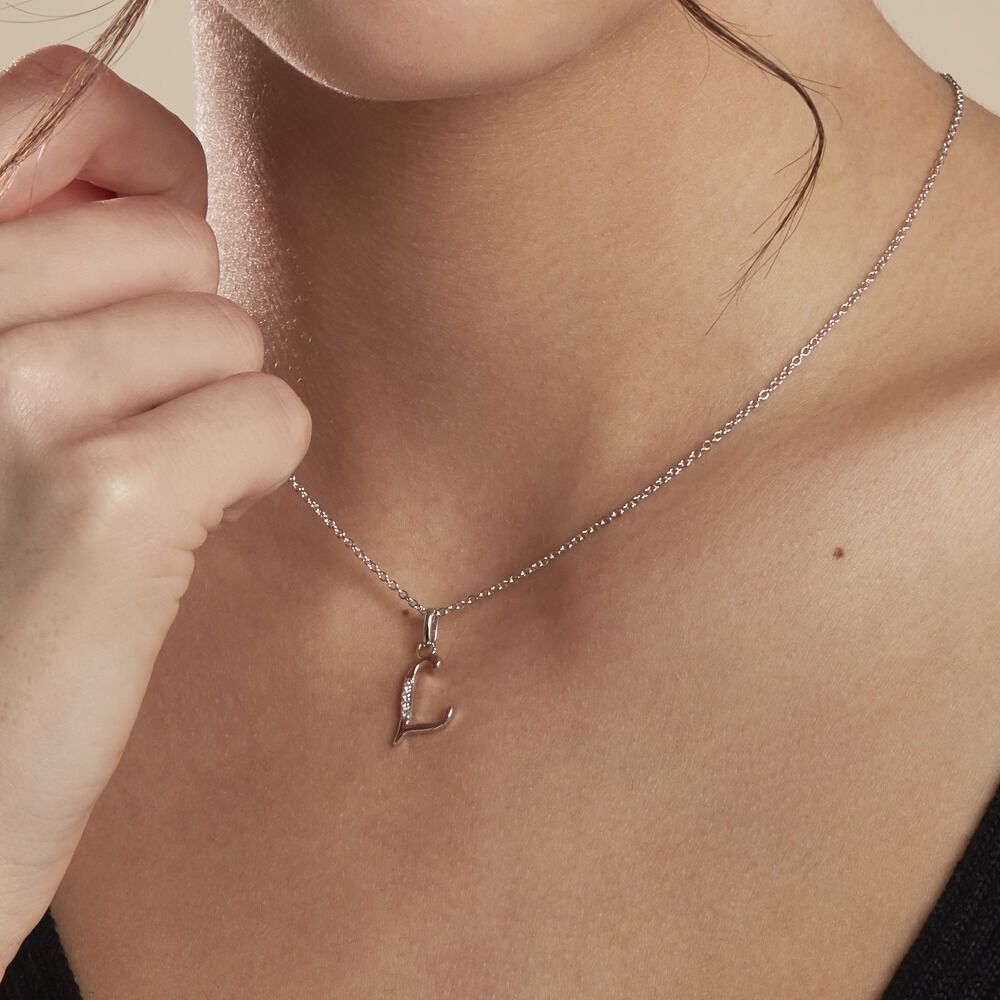 Collier Argent Fifi Oxydes De Zirconium - Colliers avec pierres Femme | Marc Orian