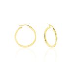 Cr&eacute;oles Xanthia Or Jaune - Cr&eacute;oles Femme | Marc Orian