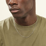 Cha&icirc;ne Clementine Argent Blanc - Colliers fantaisie Unisex | Marc Orian