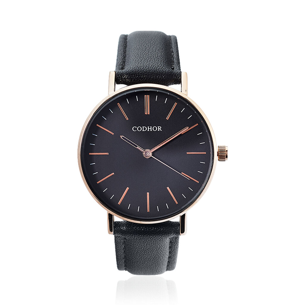 Montre Codhor Cindy Noir - Montres étanches Femme | Marc Orian