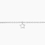 Bracelet Mikaelle Argent Blanc - Bracelets fantaisie Femme | Marc Orian