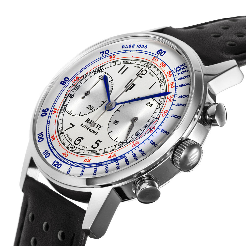 Montre Lip Rallye Autodrome Argent&eacute; - Montres &eacute;tanches Homme | Marc Orian