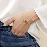 Bracelet Jonc Clemmie Or Jaune - Bracelets joncs Femme | Marc Orian