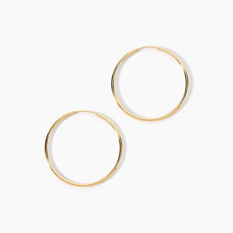 Cr&eacute;oles Dominae Or Jaune - Cr&eacute;oles Femme | Marc Orian