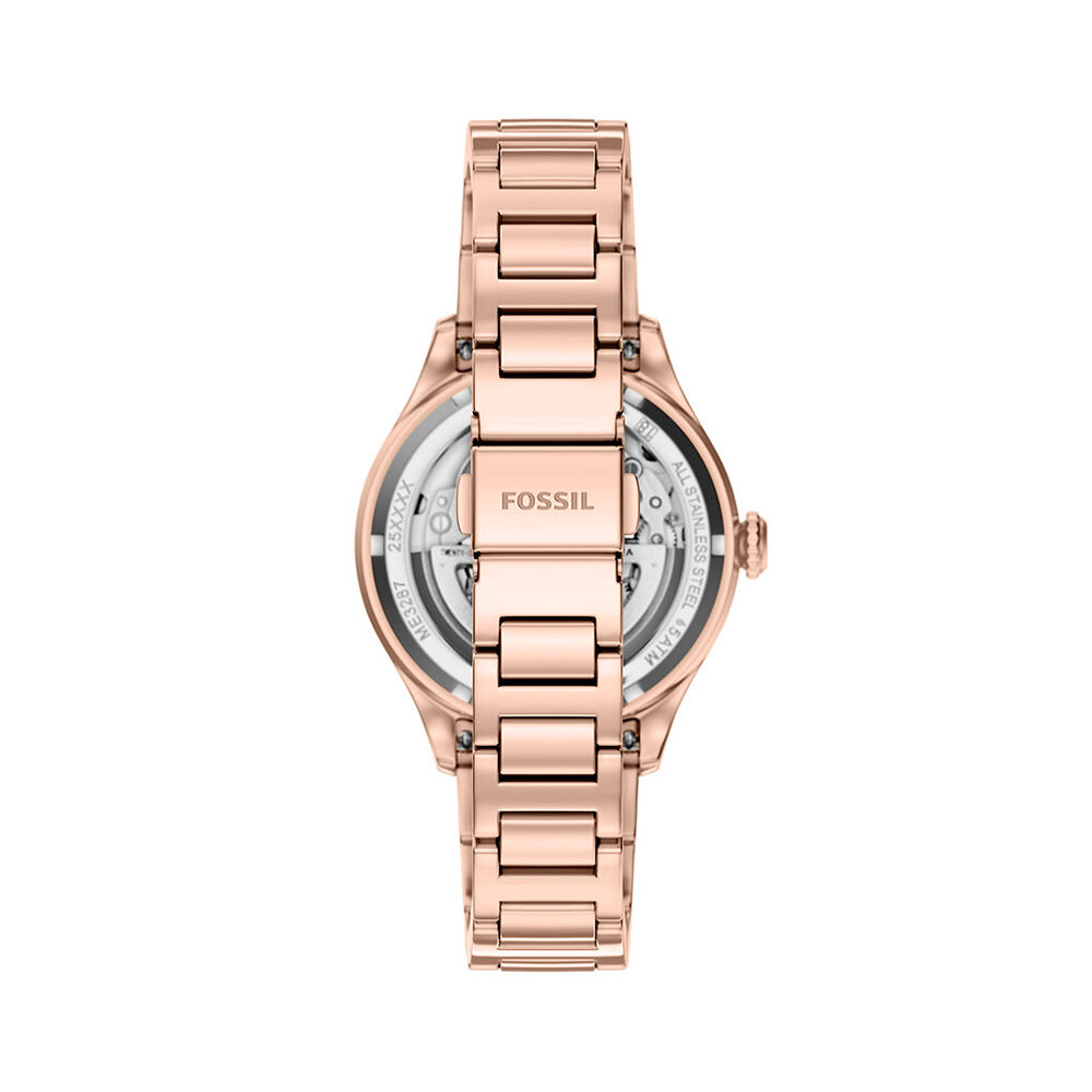 Montre Fossil Gilmore Automatic Rose - Montres automatiques Femme | Marc Orian