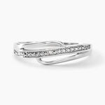 Bague Solena Or Blanc Diamant - Parures de mariage Femme | Marc Orian