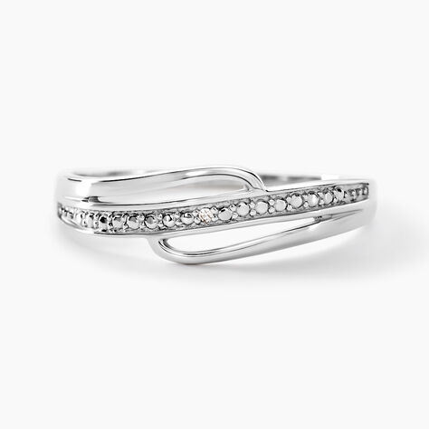 Bague Solena Or Blanc Diamant - Parures de mariage Femme | Marc Orian