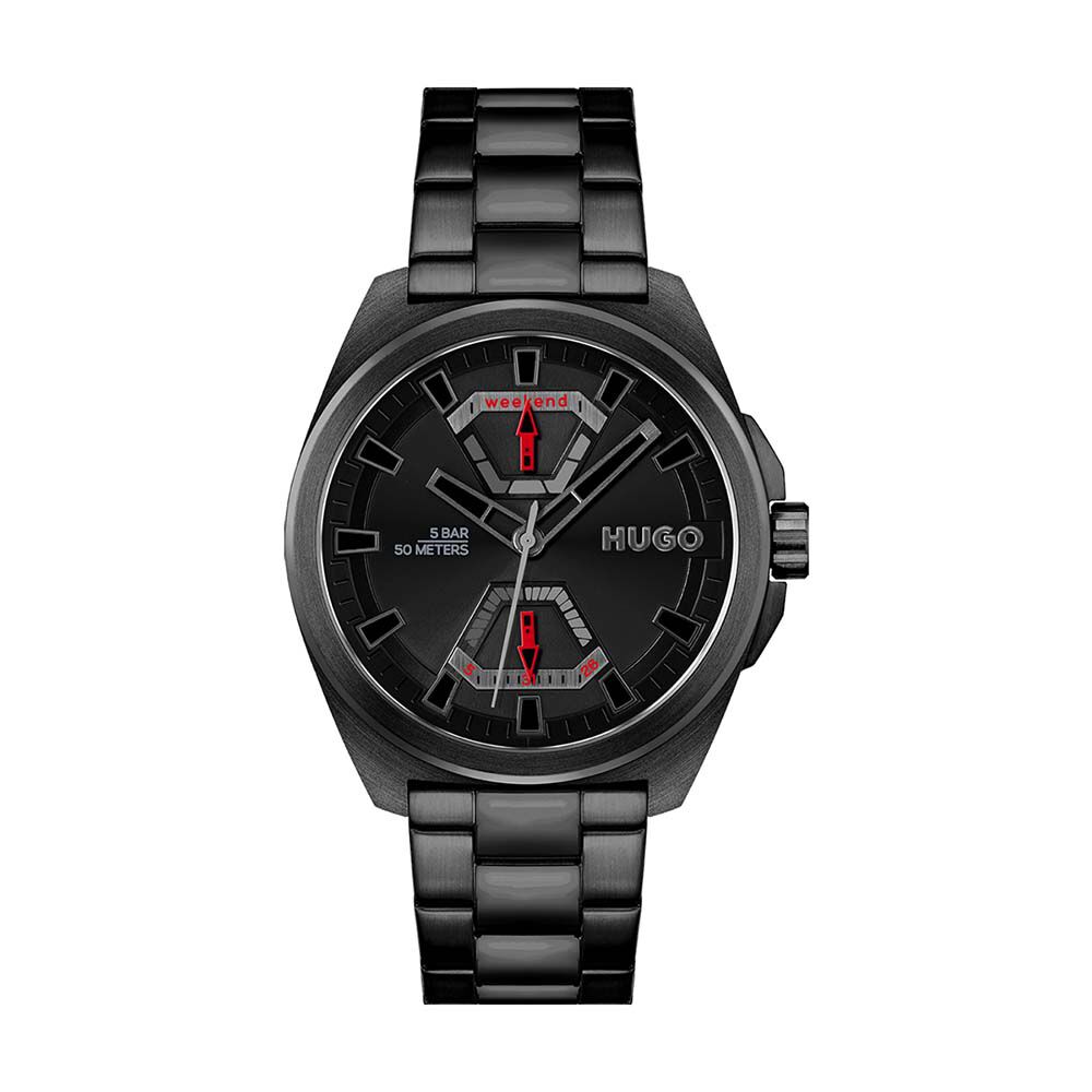 Montre Hugo Expose Noir - Montres étanches Homme | Marc Orian