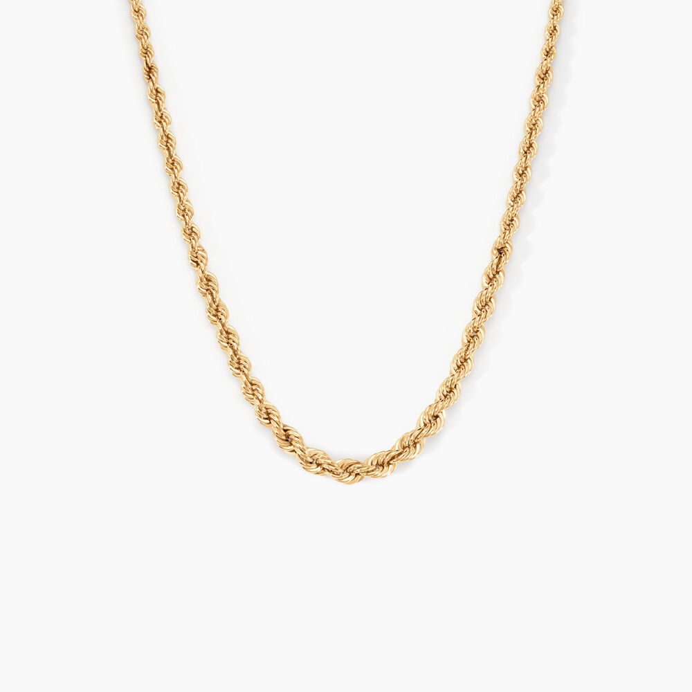 Collier Jerry Maille Corde Or Jaune - Chaines Femme | Marc Orian