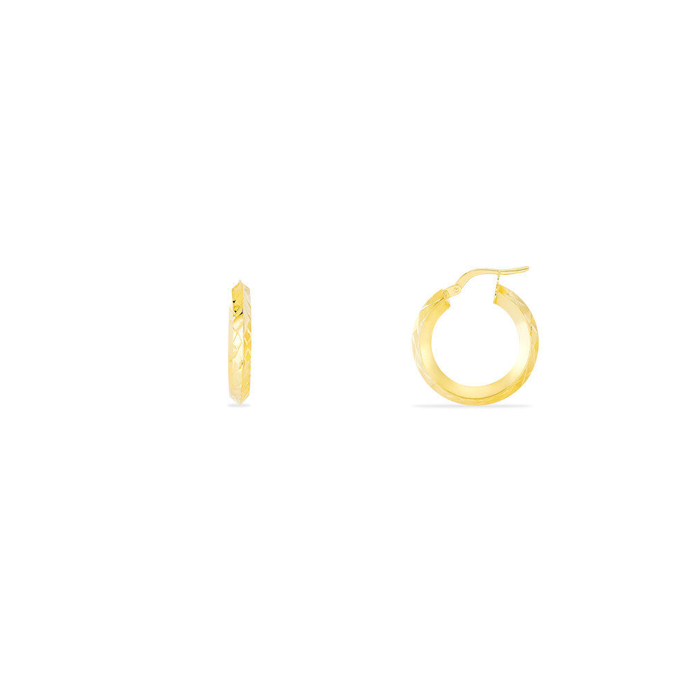 Cr&eacute;oles Roxanna Or Jaune - Cr&eacute;oles Femme | Marc Orian