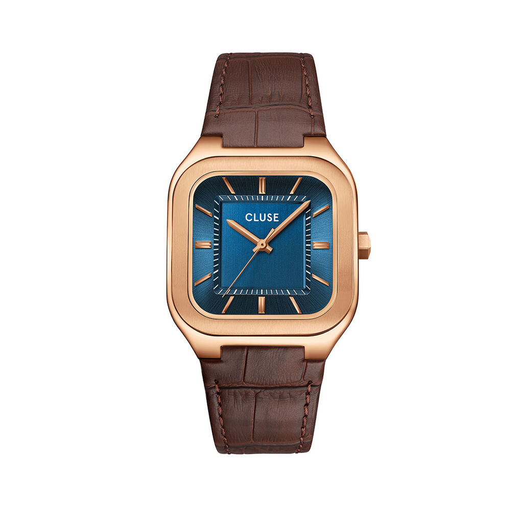 Montre Cluse Quadrus Bleu - Montres &eacute;tanches Homme | Marc Orian