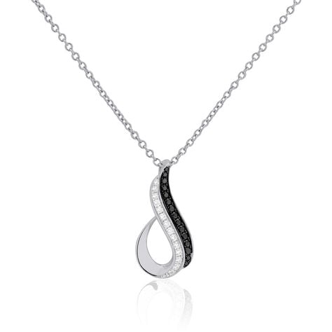 Collier Priscillia Argent Blanc Oxyde De Zirconium - Colliers avec pierres Femme | Marc Orian