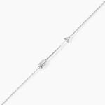 Bracelet Cupidon Or Blanc Diamant - Bracelets cha&icirc;nes Femme | Marc Orian