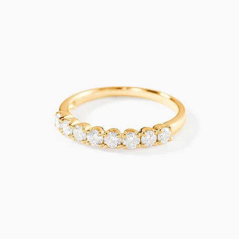 Alliance Hera Or Jaune Diamant - Alliances avec pierres Femme | Marc Orian