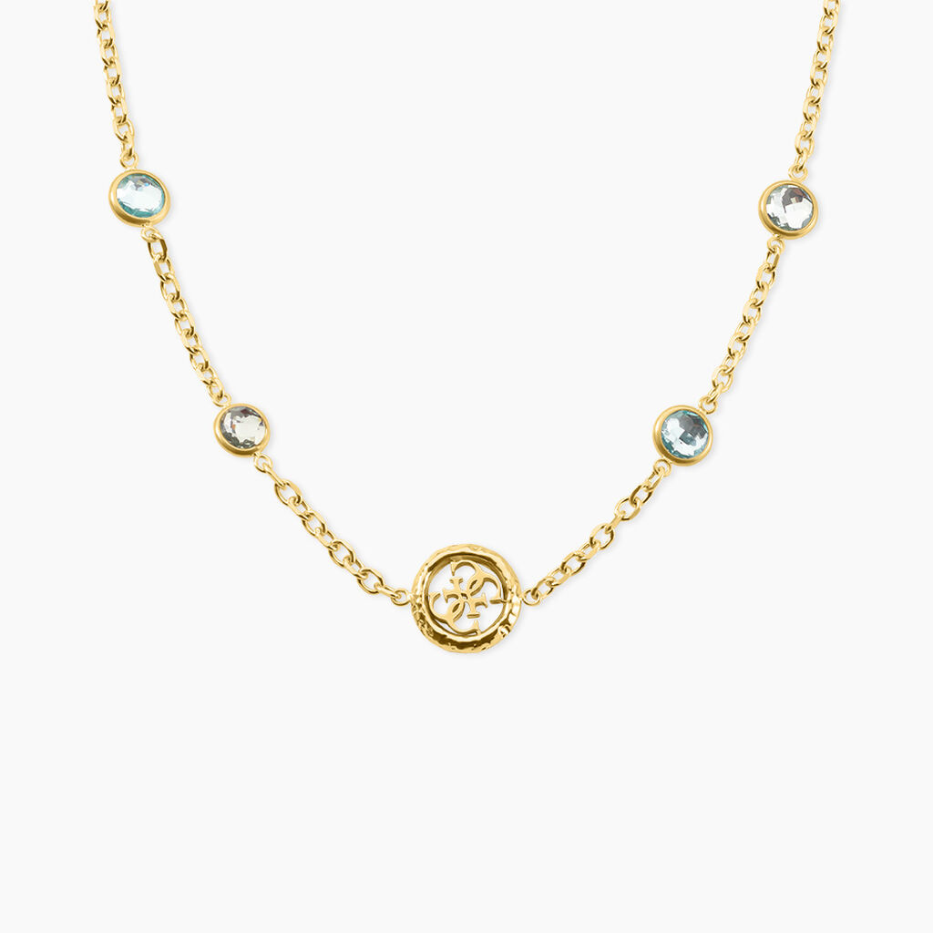 Collier Guess Petra Acier Jaune Oxyde De Zirconium - Colliers avec pierres Femme | Marc Orian