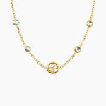 Collier Guess Petra Acier Jaune Oxyde De Zirconium - Colliers avec pierres Femme | Marc Orian