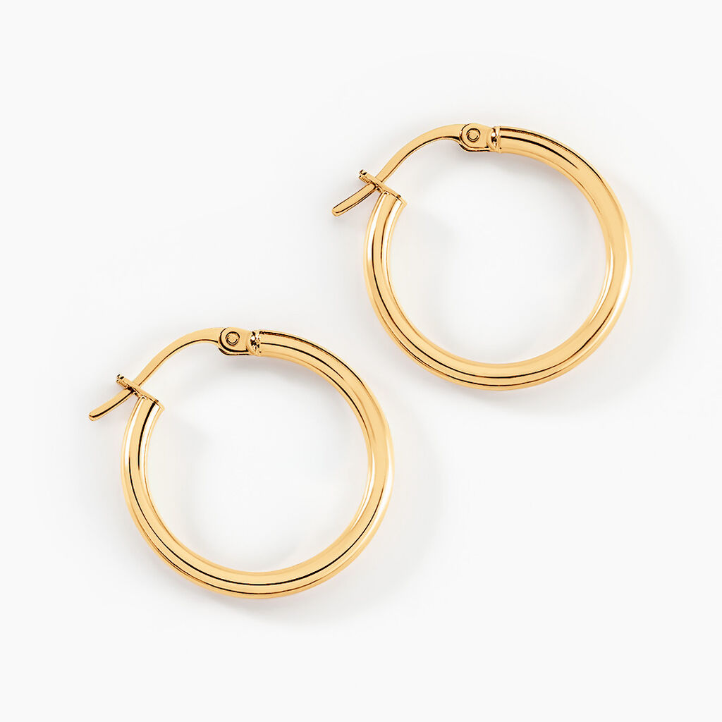 Créoles Verania Or Jaune - Créoles Femme | Marc Orian