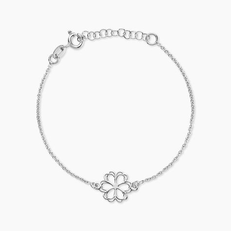 Bracelet Gaenor Argent Blanc - Bracelets fantaisie Femme | Marc Orian