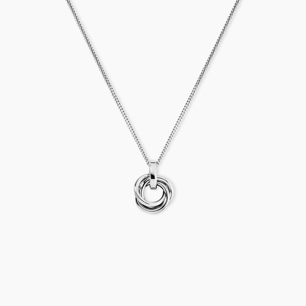 Collier Ariah Argent Blanc - Colliers fantaisie Femme | Marc Orian