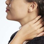 Boucles D'oreilles Puces Eddie Or Jaune Oxyde - Puces Femme | Marc Orian