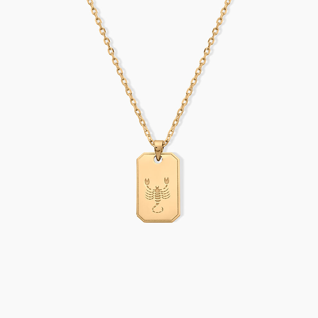 Collier Plaqu&eacute; Or Quintien - Colliers ete Homme | Marc Orian