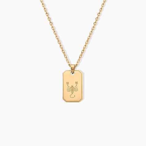 Collier Plaqu&eacute; Or Quintien - Colliers ete Homme | Marc Orian
