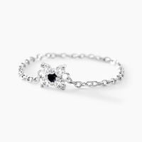 Bague Lindie Argent Blanc Oxyde De Zirconium
