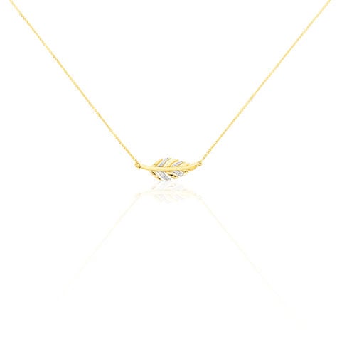 Collier Praia Or Jaune Diamant - Colliers avec pierres Femme | Marc Orian