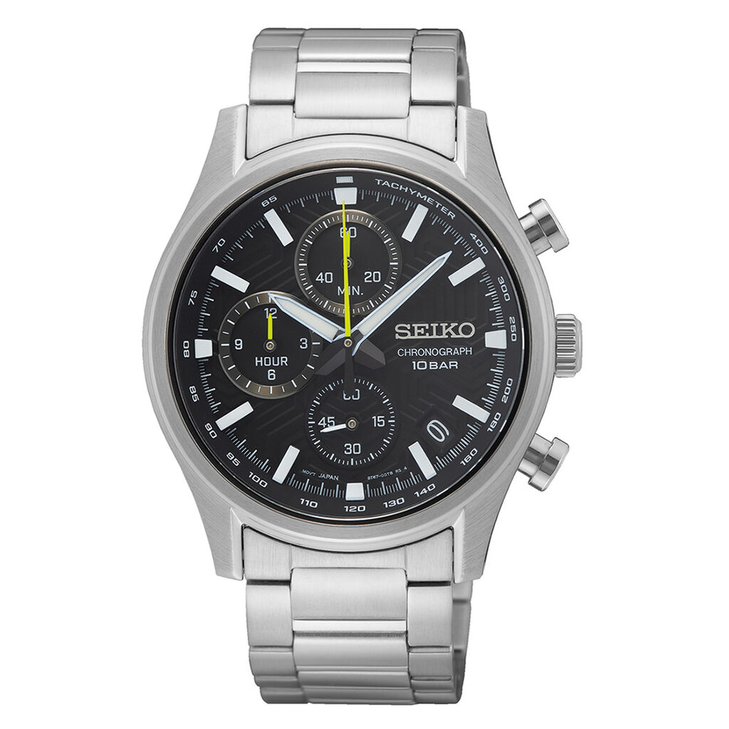 Montre Seiko Sport Noir - Montres étanches Homme | Marc Orian