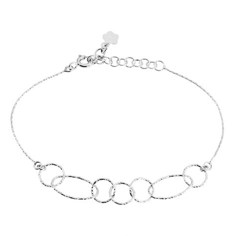 Bracelet Milla Argent Blanc - Bracelets chaînes Femme | Marc Orian