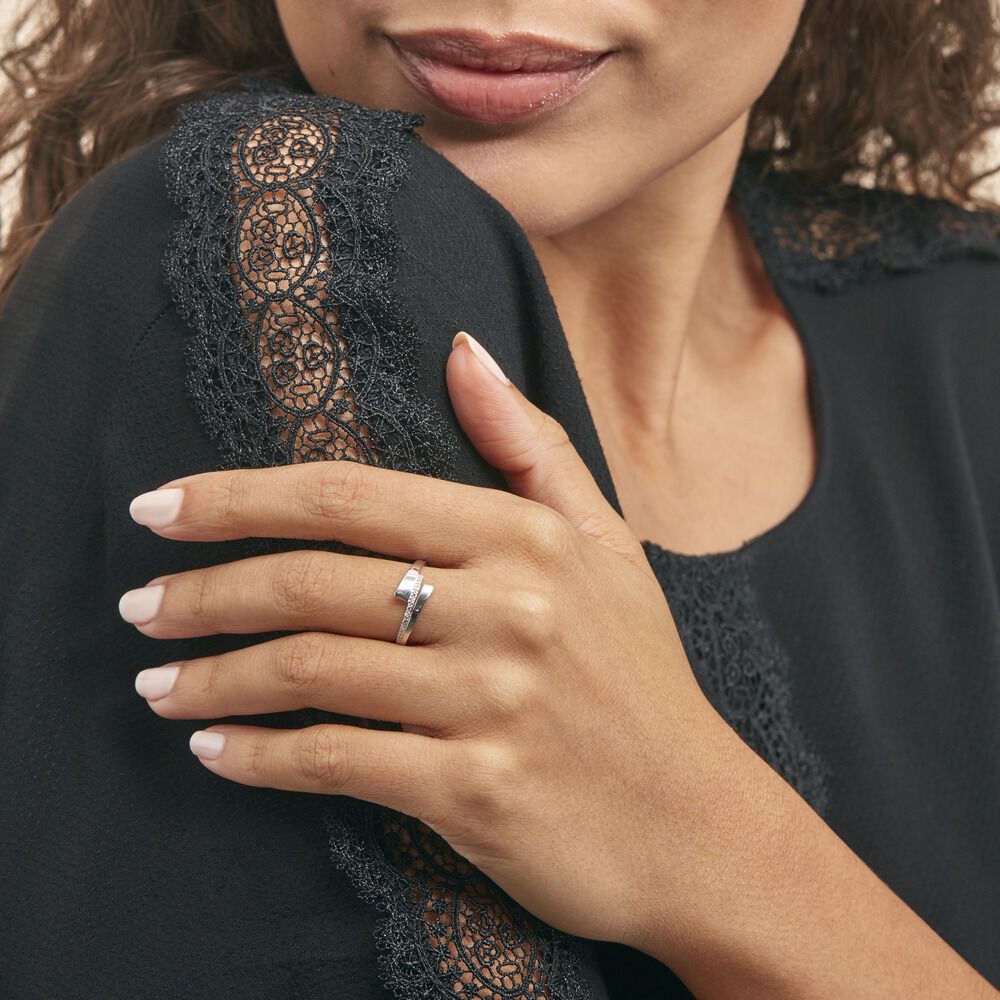 Bague Ainhoa Or Blanc Diamant - Bagues pierres précieuses Femme | Marc Orian