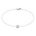 Bracelet Argent Blanc Lylwenn Oxyde De Zirconium - Bracelets chaînes Femme | Marc Orian