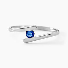 Bague Tamyra Or Blanc Saphir - Bagues Solitaire Femme | Marc Orian