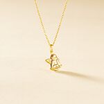 Pendentif Ange Endormi Or Jaune - Pendentifs Famille | Marc Orian