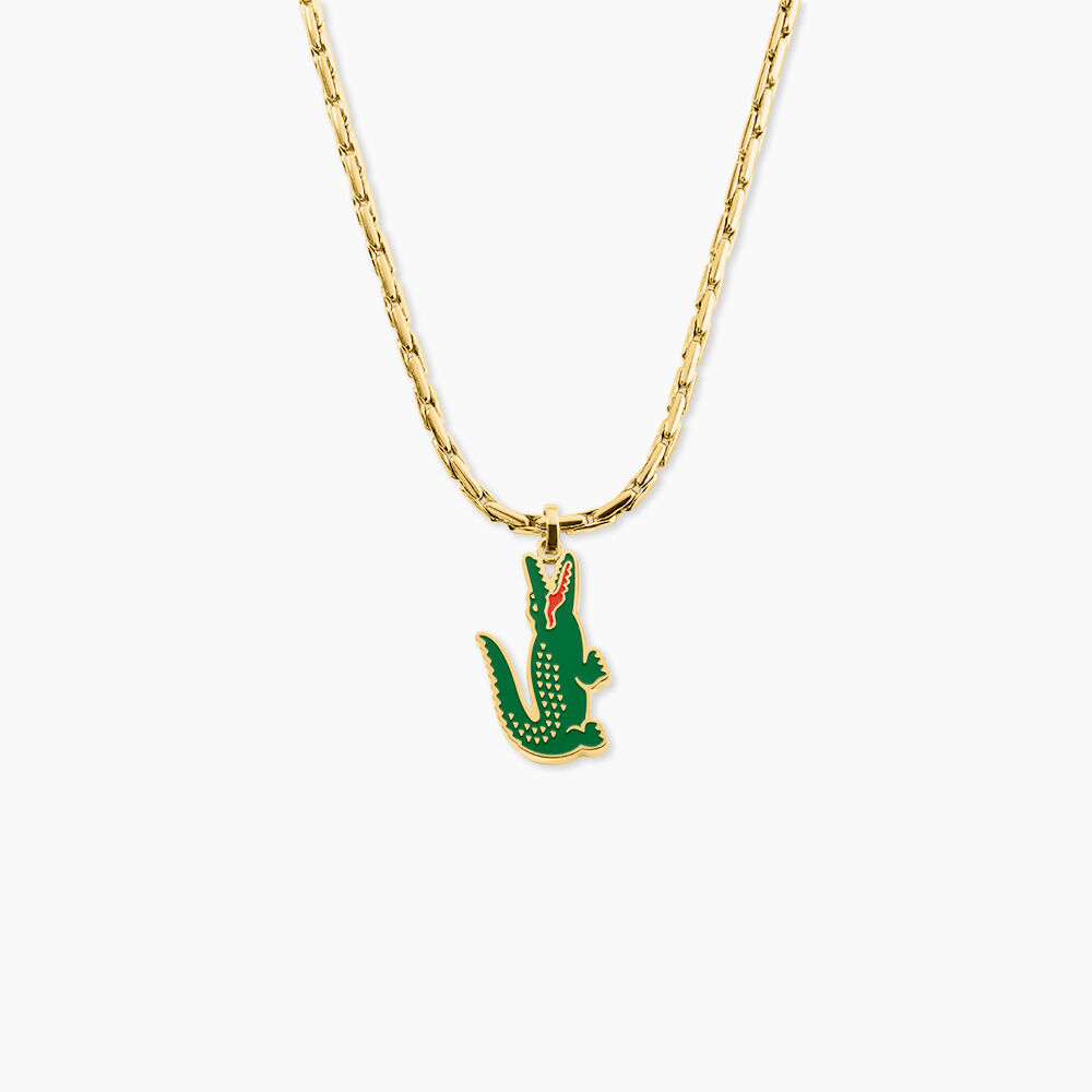 Collier Lacoste Arthor Acier Jaune - Colliers ete Homme | Marc Orian