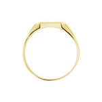 Chevali&egrave;re Goliath Carree Diamantee Or Jaune - Bijoux personnalis&eacute;s Unisex | Marc Orian