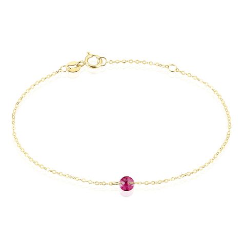 Bracelet Or Jaune Emilee Oxyde De Zirconium - Bracelets chaînes Enfant | Marc Orian