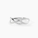 Bague Omnia Or Blanc Diamant - Parures de mariage Femme | Marc Orian