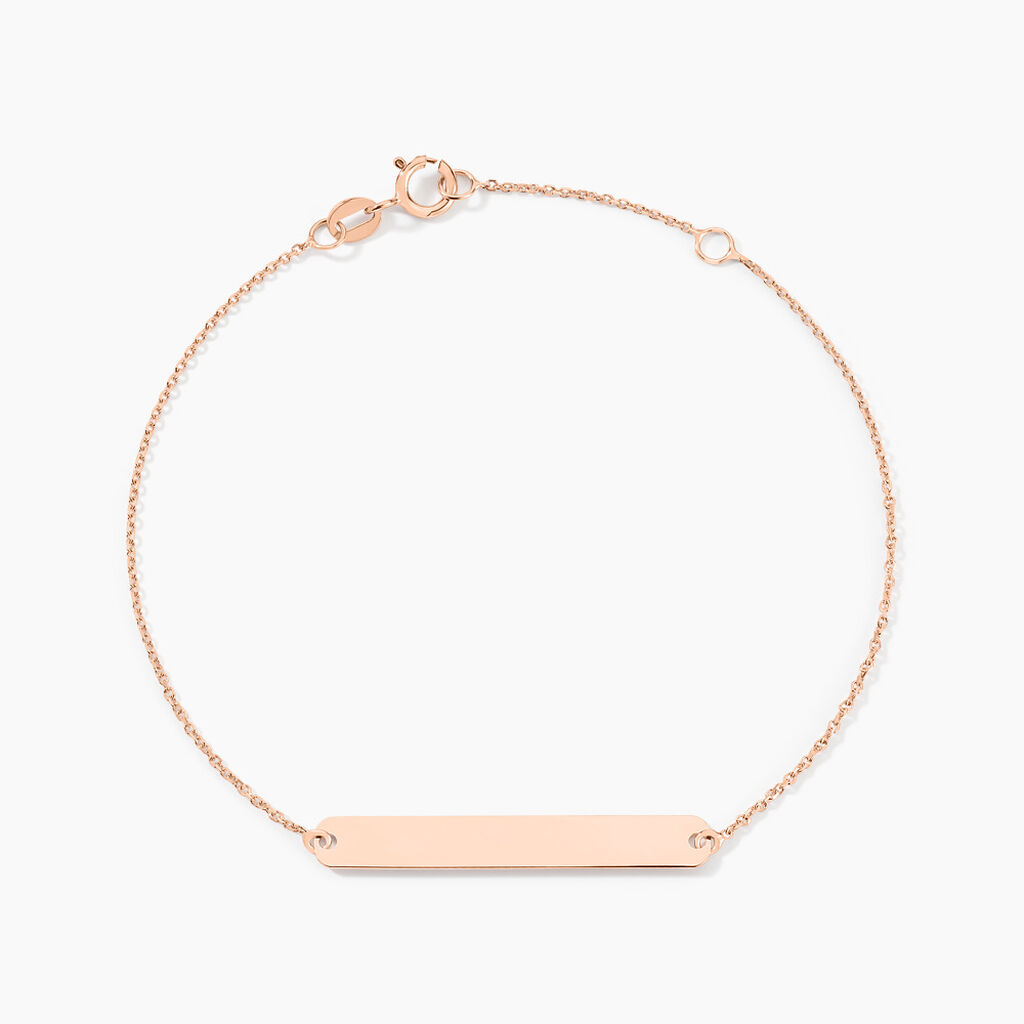 Bracelet Beavis Or Rose - Bracelets chaînes Femme | Marc Orian