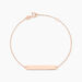 Bracelet Beavis Or Rose - Bracelets chaînes Femme | Marc Orian