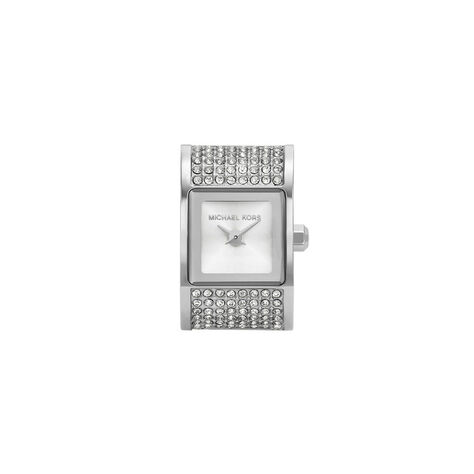 Montre Michael Kors Darrington Watch Ring Argent&eacute; - Montres &eacute;tanches Femme | Marc Orian