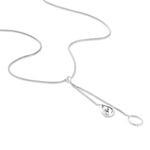 Collier Sela Or Blanc Topaze - Colliers avec pierres Femme | Marc Orian