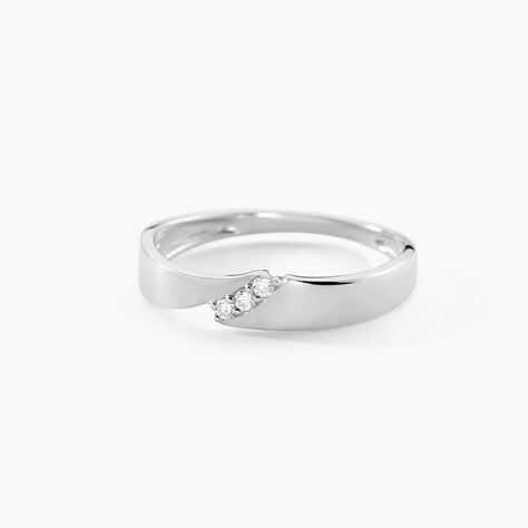 Bague Daphne Or Blanc Diamant - Bagues fian&ccedil;ailles Femme | Marc Orian